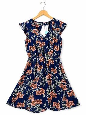 41 hawthorn milania short sleeve dress 41 Hawthorn | Dresses | 4 Hawthorn Milania Short Sleeve Floral Black Dress Xl
